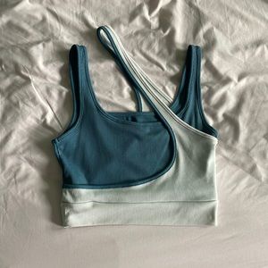 Cropped Asymmetrical Tank